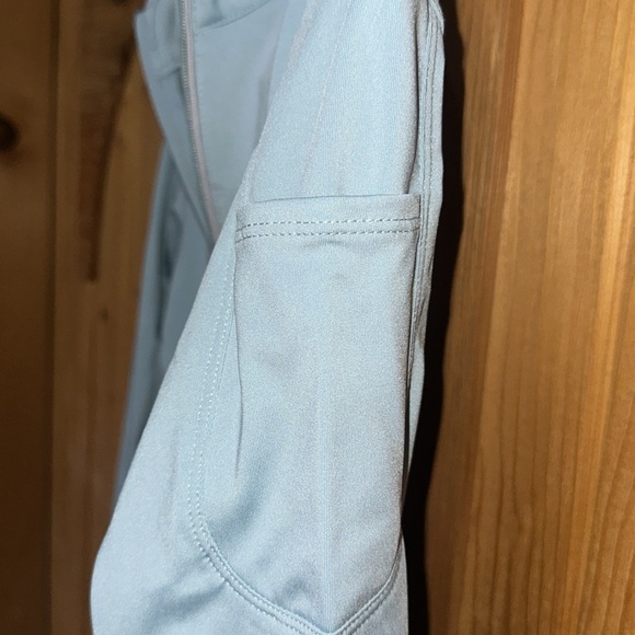 Kids Chestnut Bay Equestrian Long Sleeved Quarter Zip Shirt - size S - Picture 5 of 5